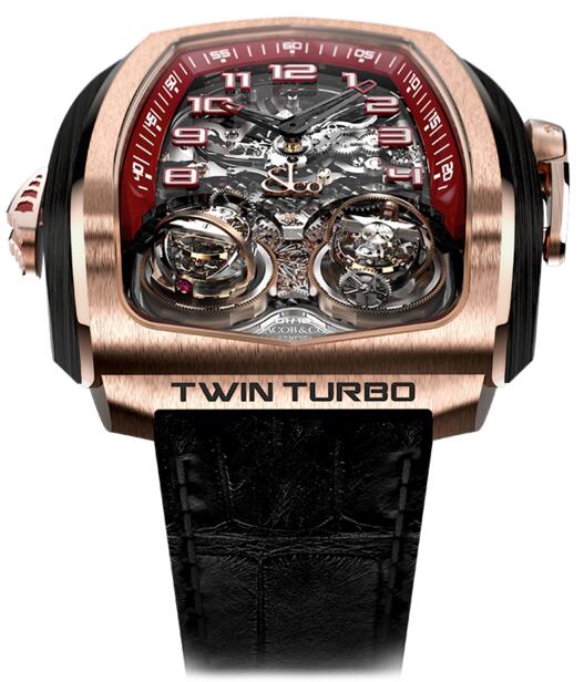 (image for) JACOB & CO TWIN TURBO TT100.40.NS.NK.A replica watch